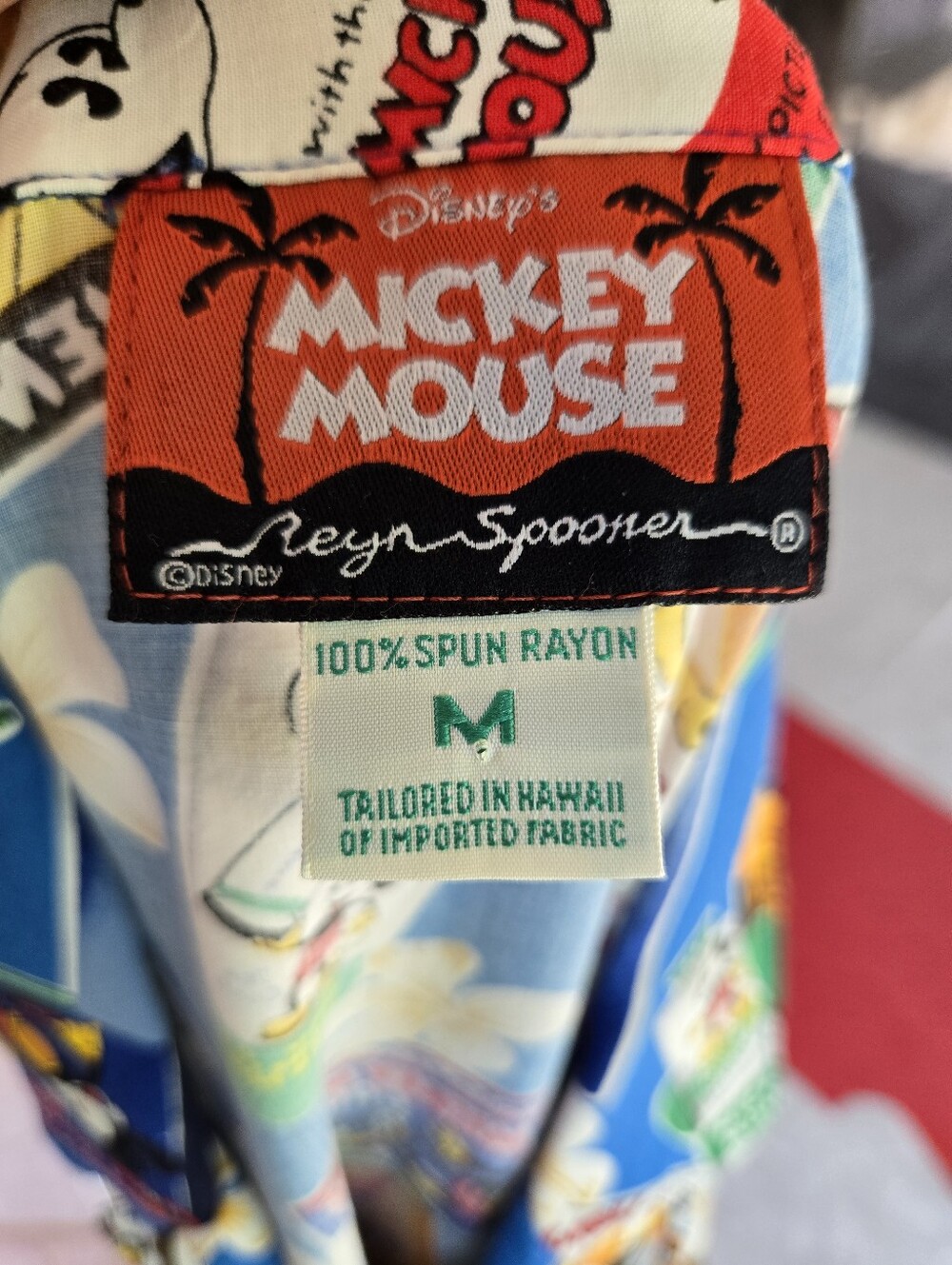 Disney's Mickey Mouse Dress By Reyn Spooner - Size M - Picture 4 of 5